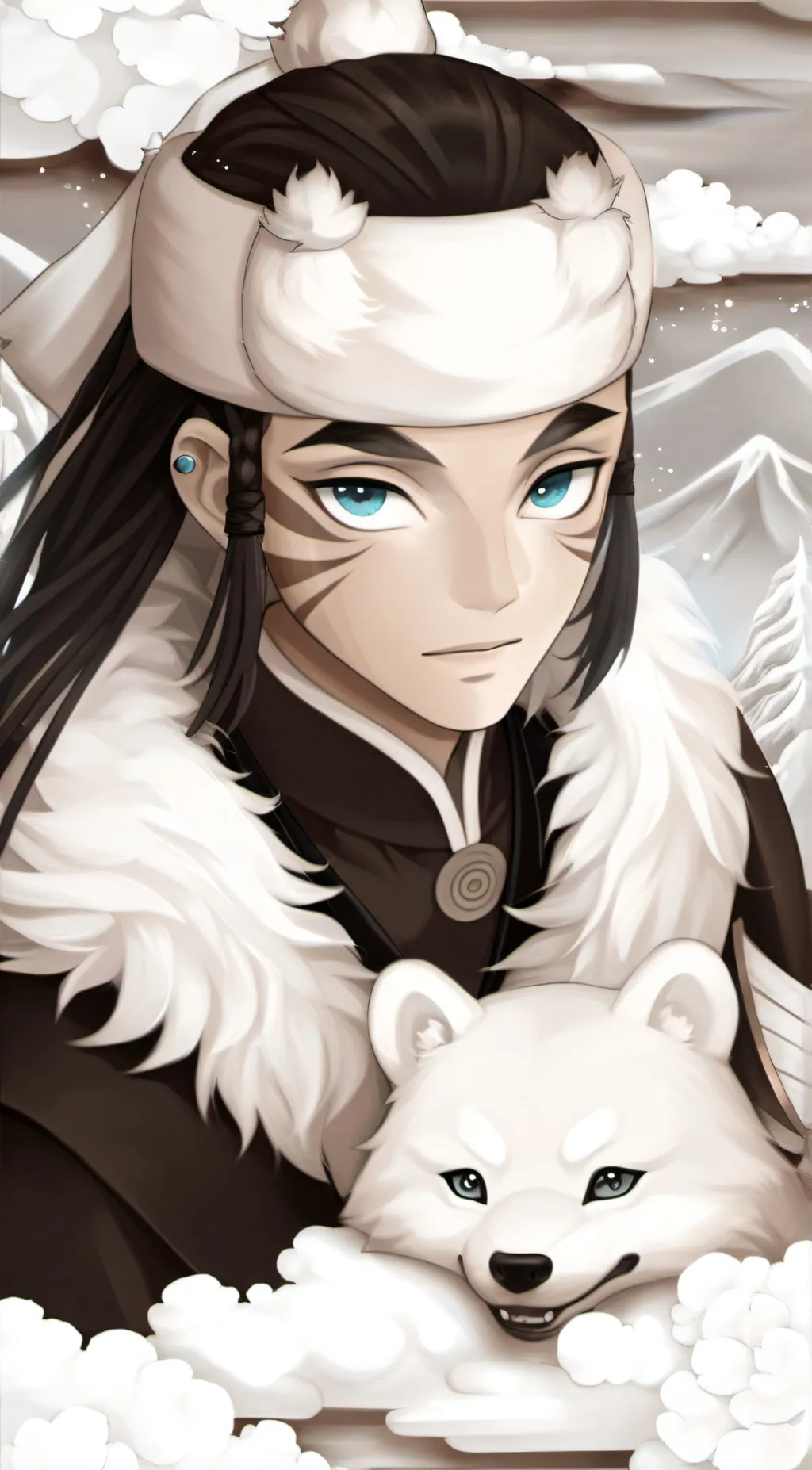 ai character: Sokka (ATLA) background