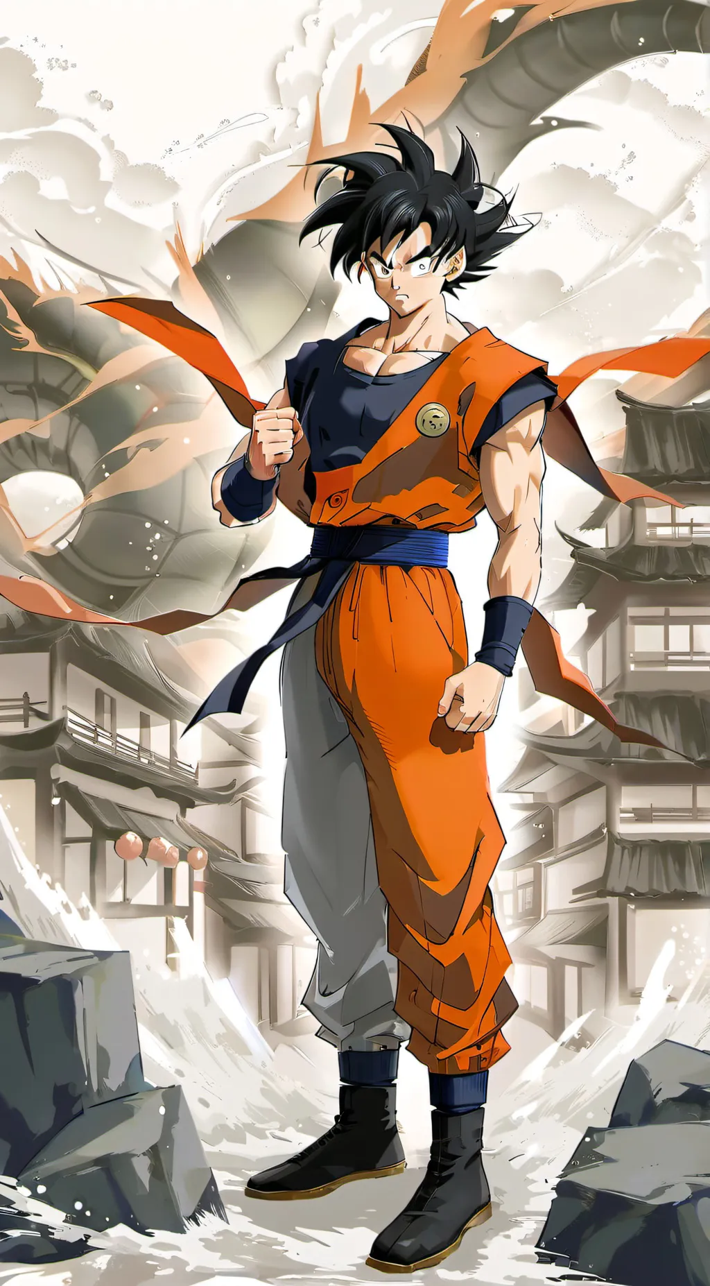 ai character: Goku (FGP) background