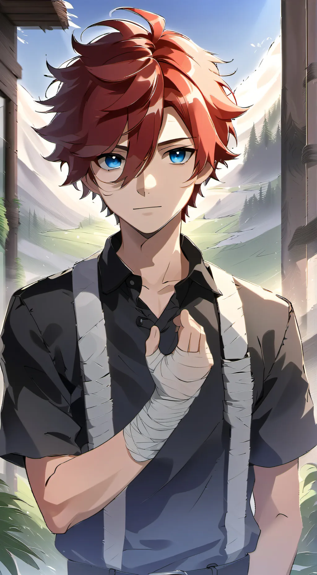 ai character: Noah. background