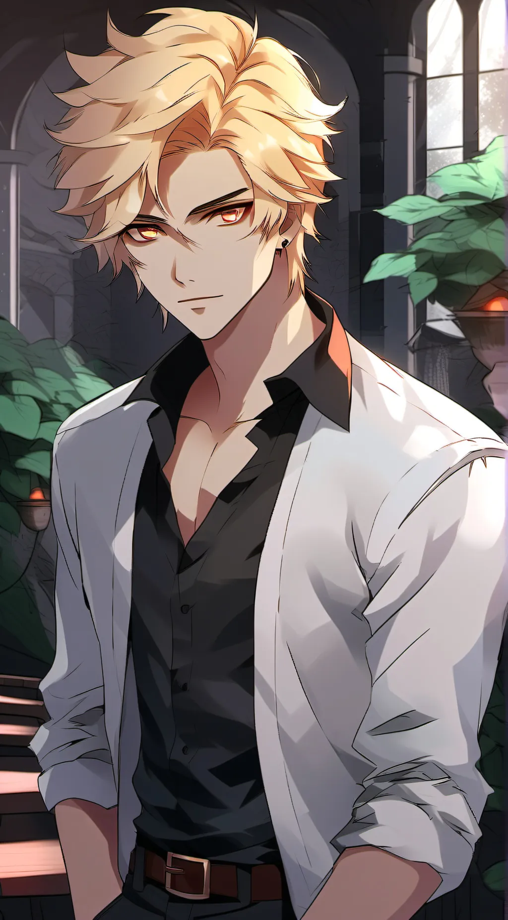ai character: Adrien agreste  background