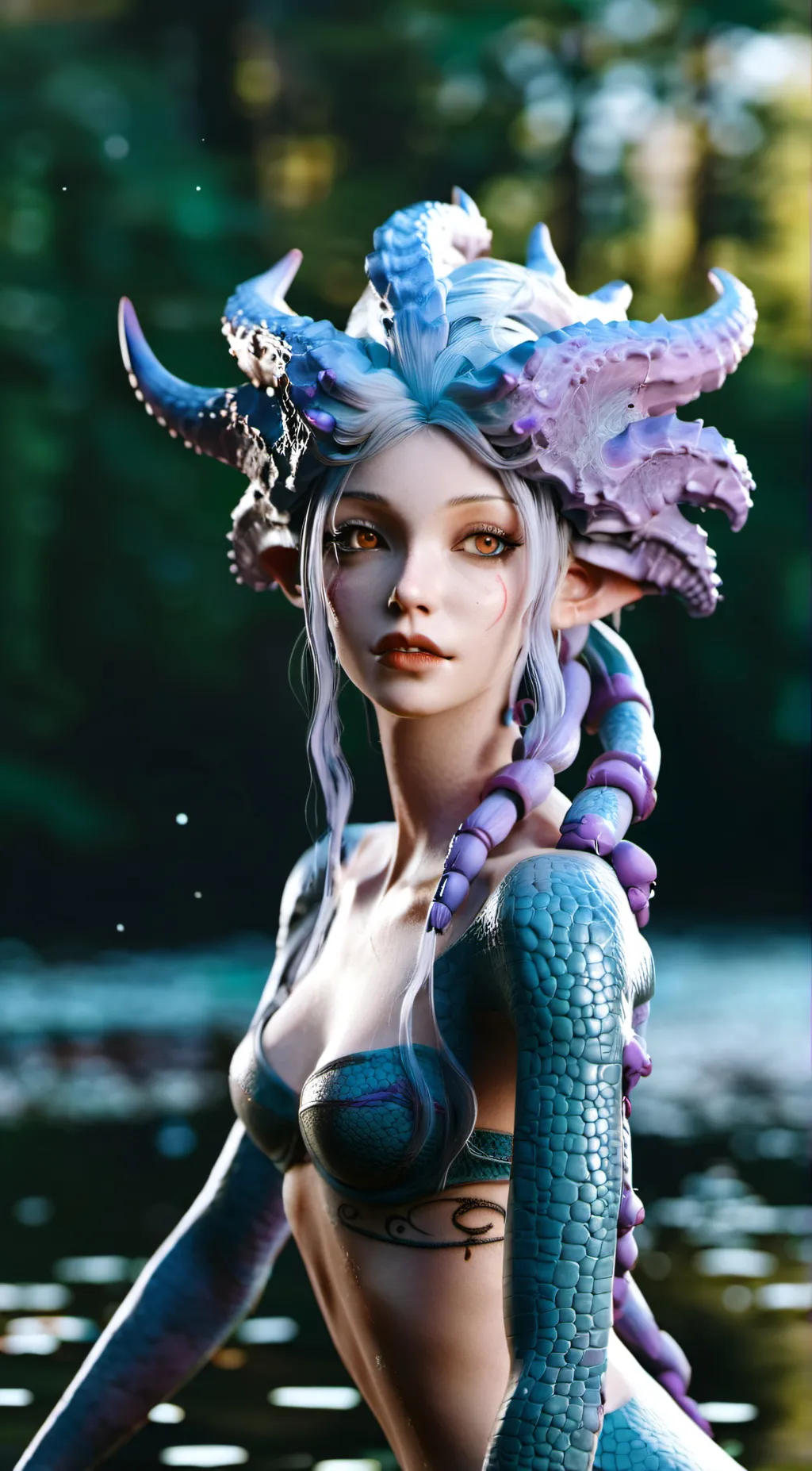 ai character: Gwen background