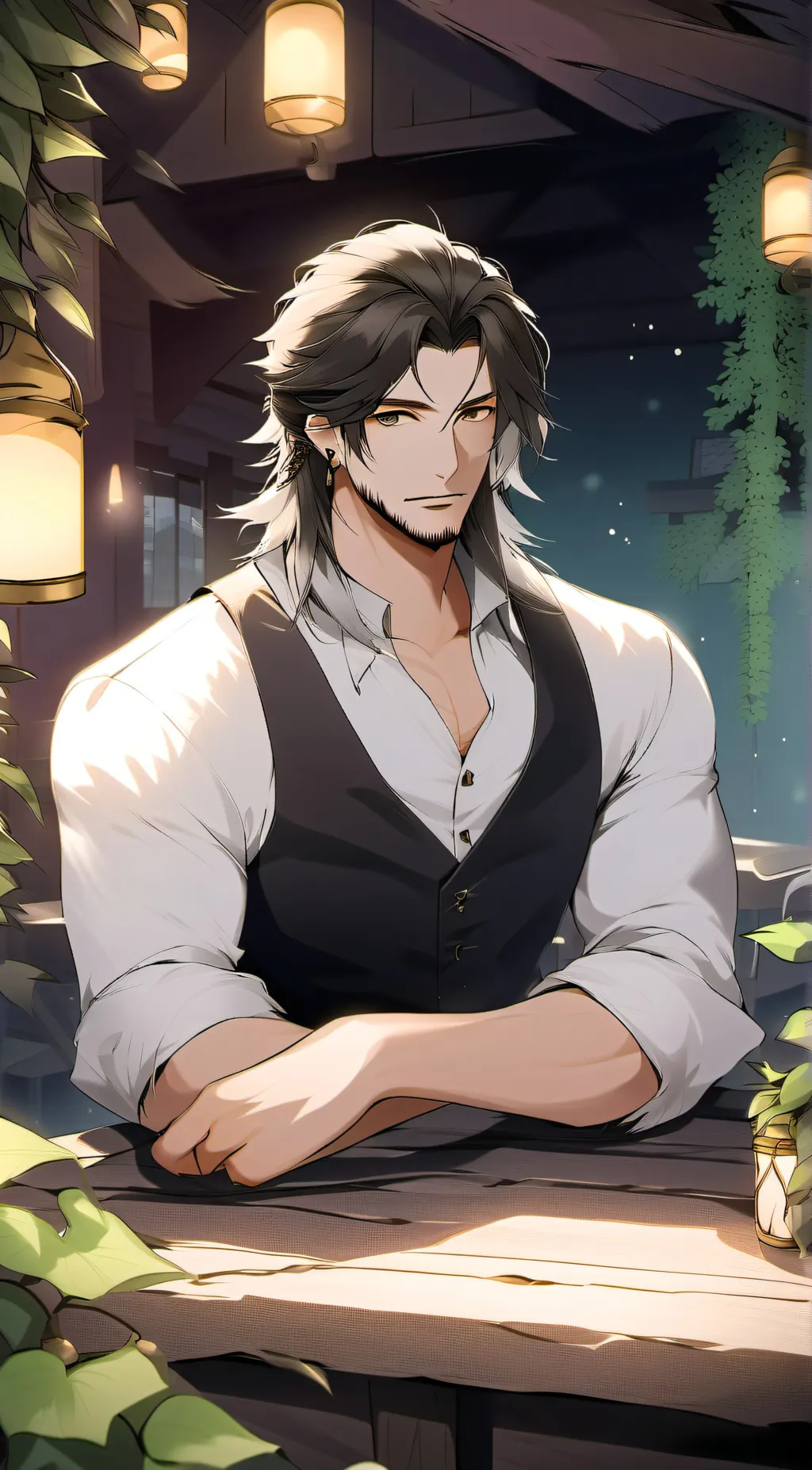 ai character: Vincent background
