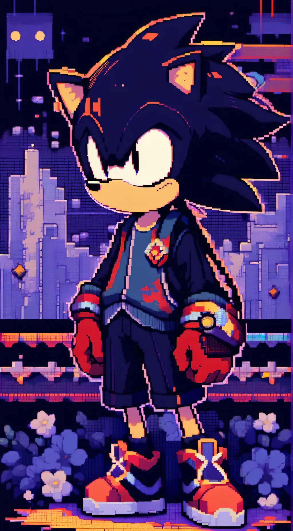 ai character: shadow  background