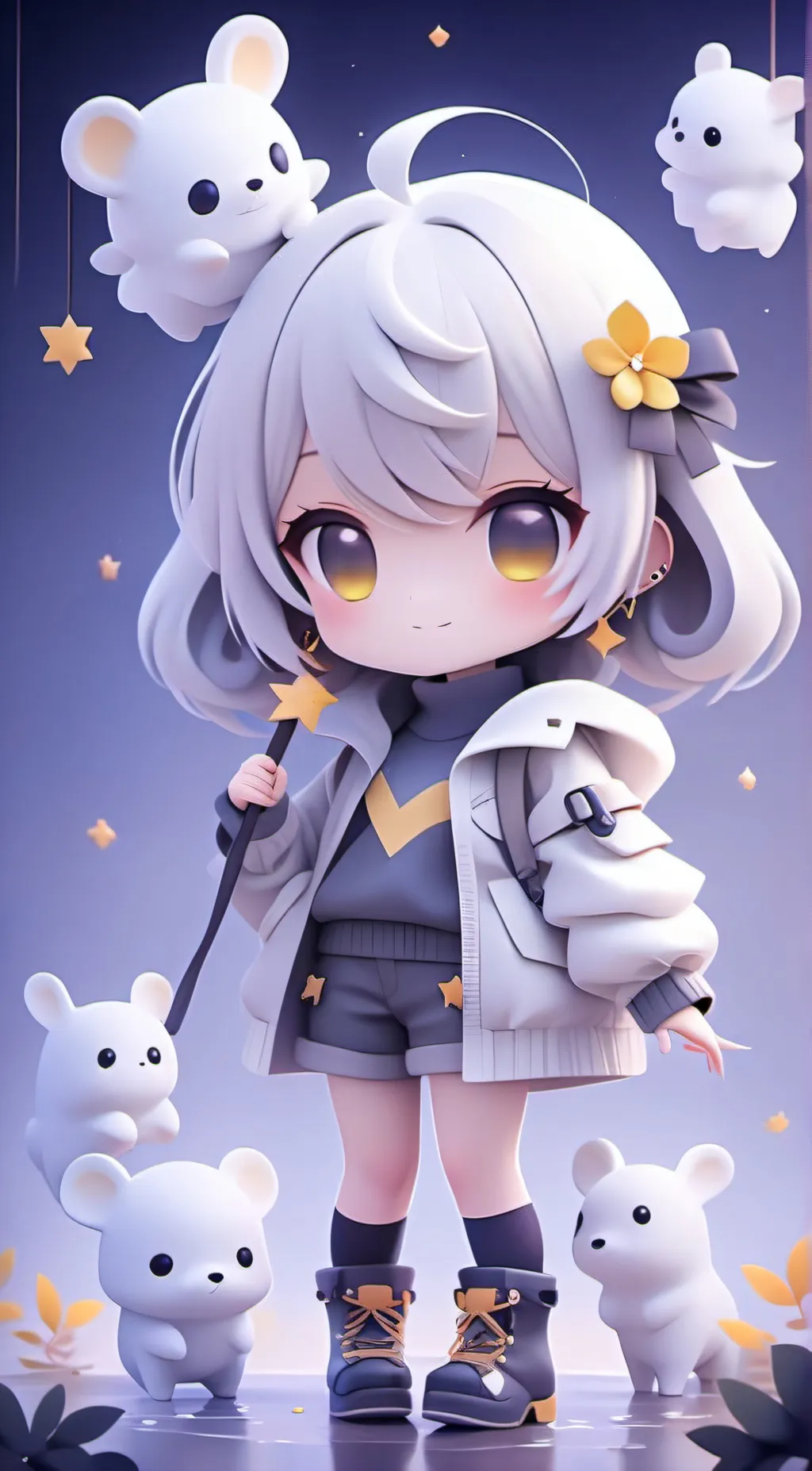 ai character: hot_baby background
