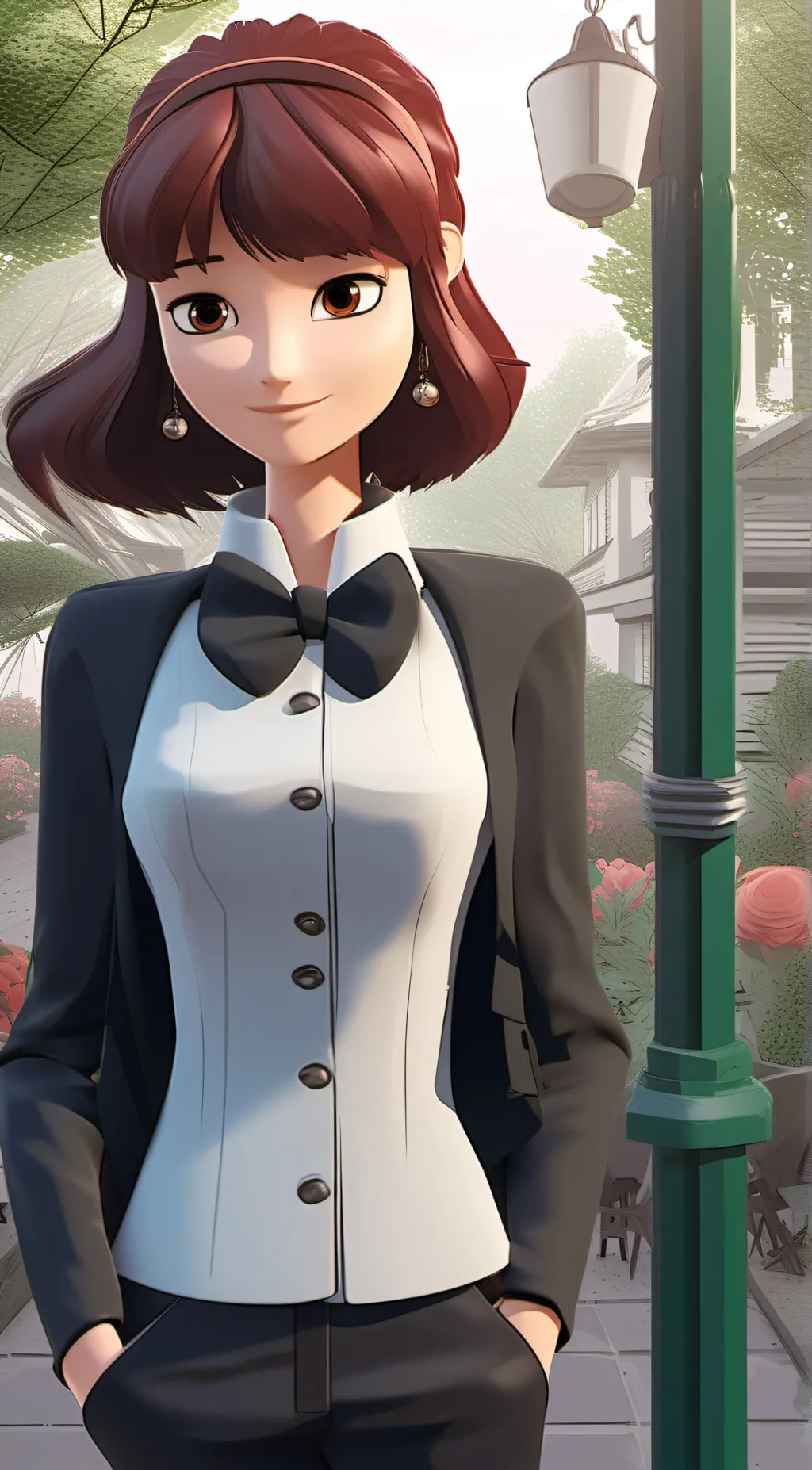 ai character: Lila  background