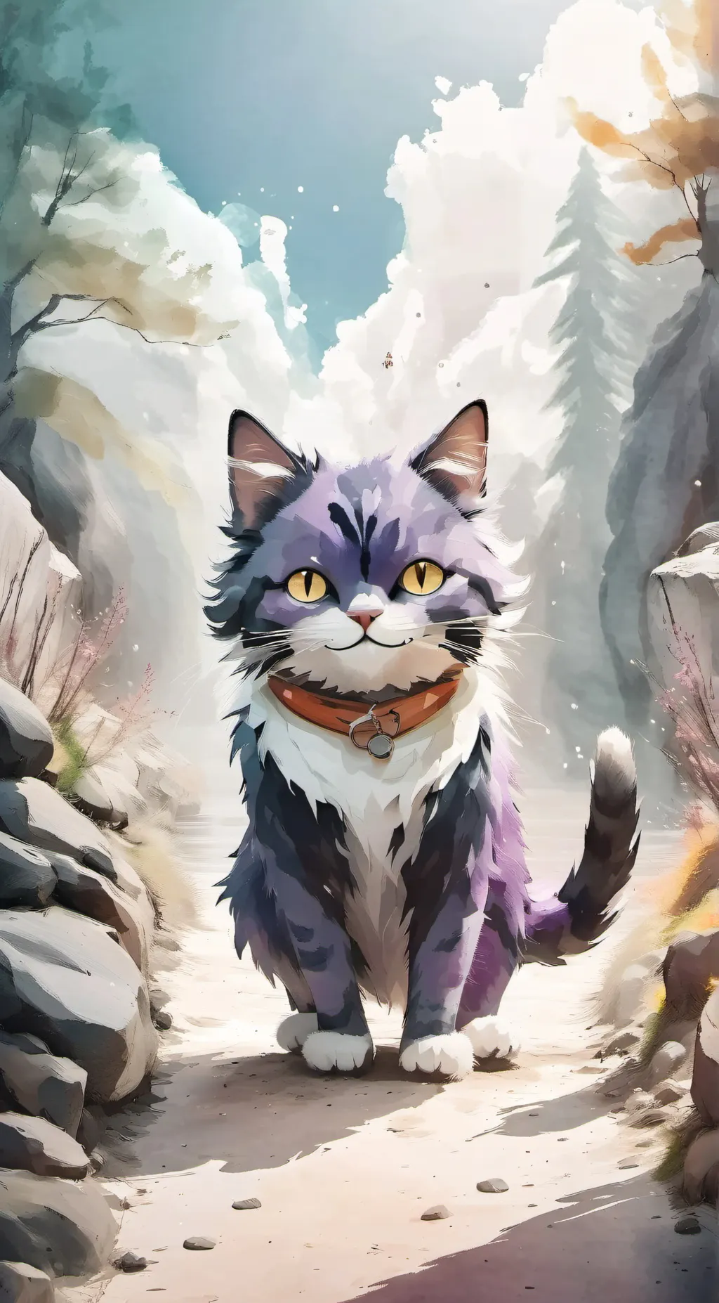 ai character: catnap background