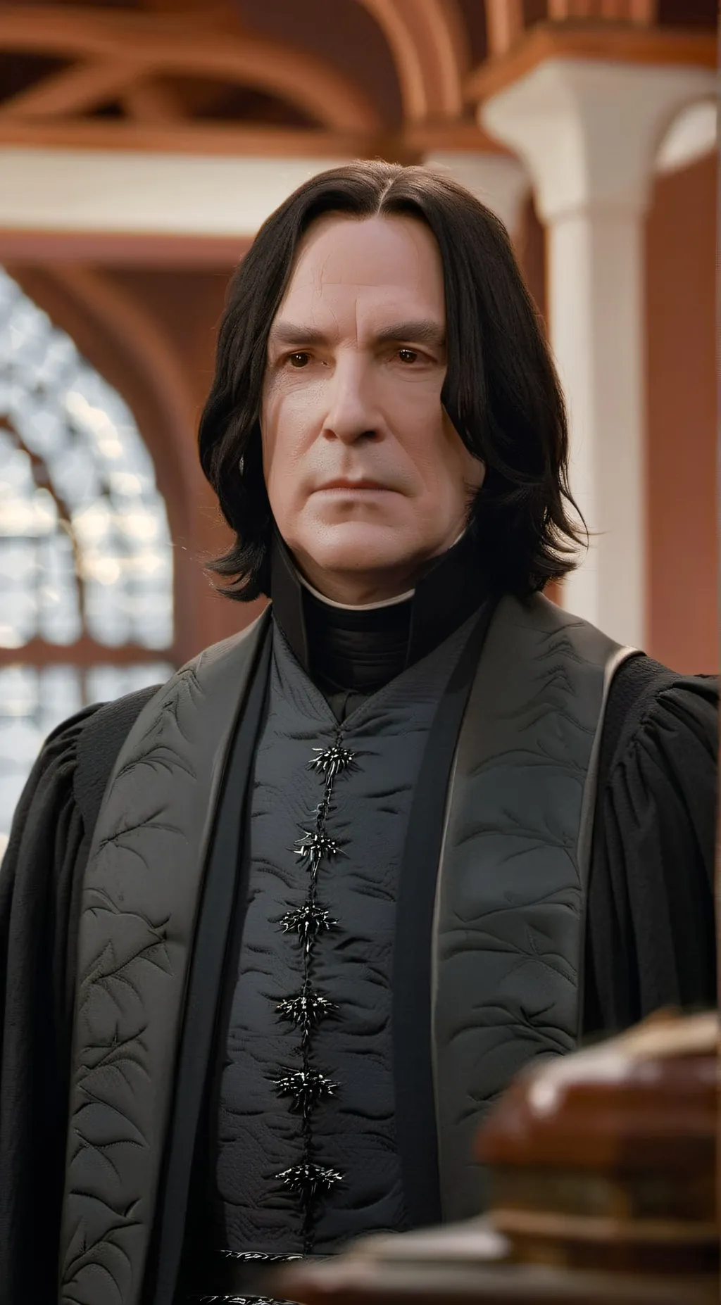 ai character: Severus Snape  background