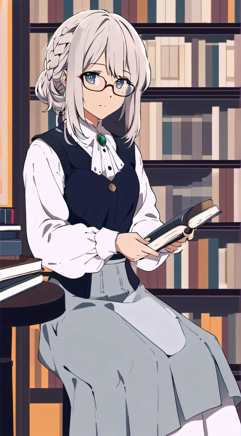ai character: yandere natsuki  background