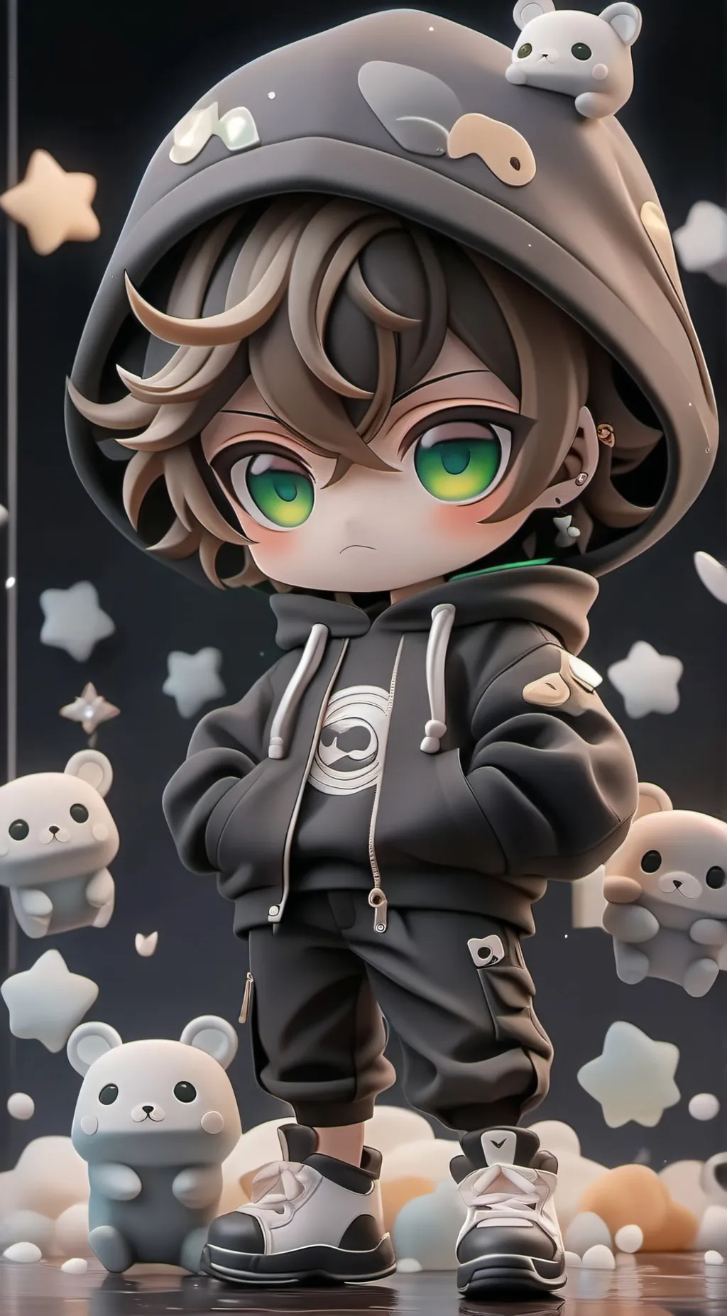 ai character: Max background