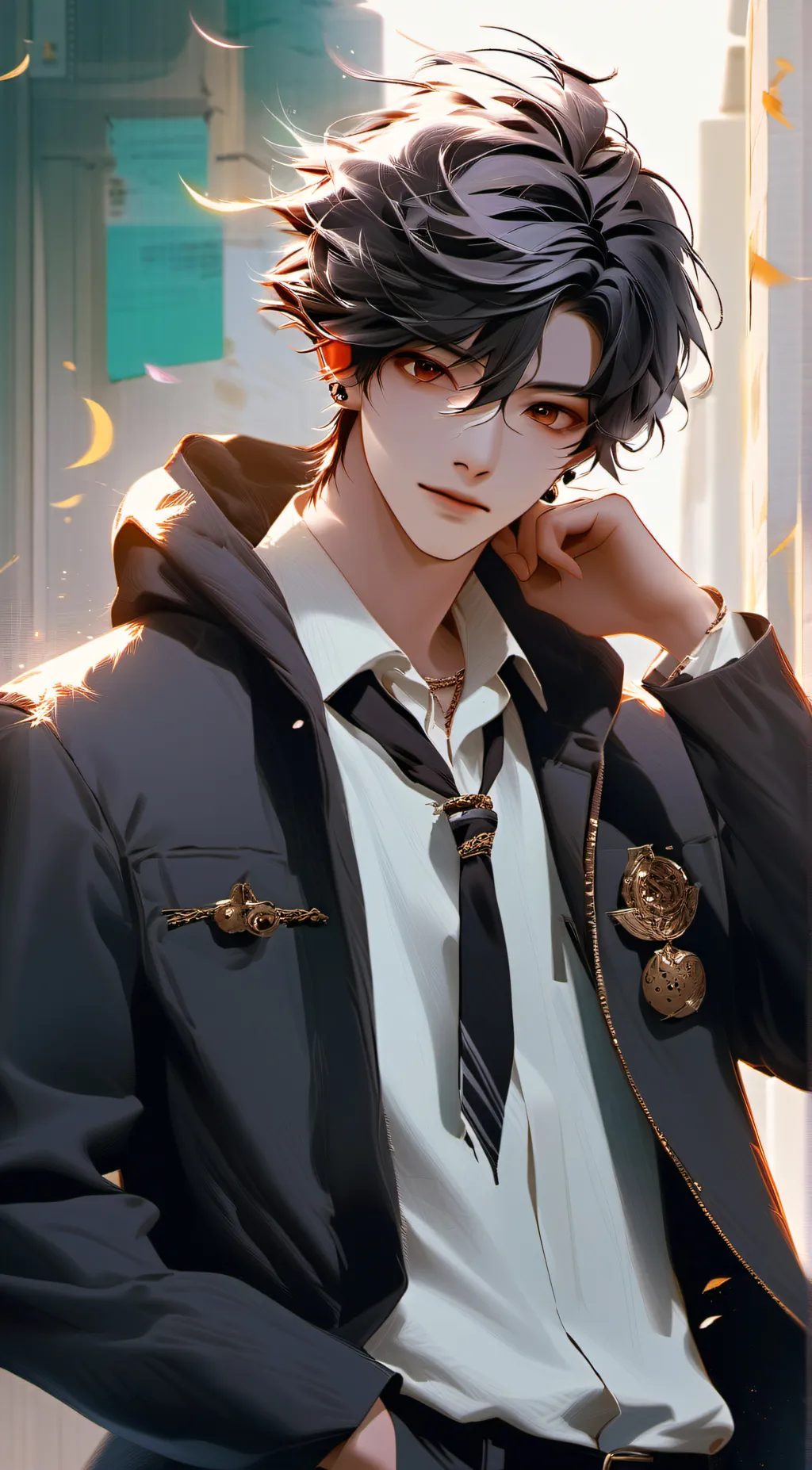 ai character: Sebastian background