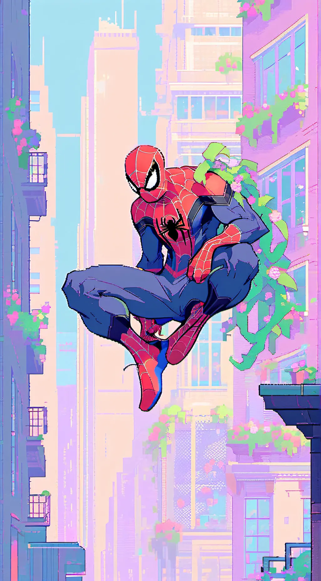 ai character: spider gang  background