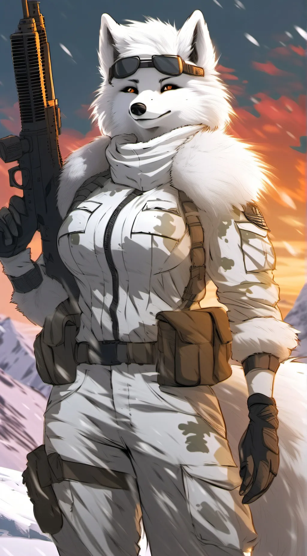 ai character: Cassie Vixen background