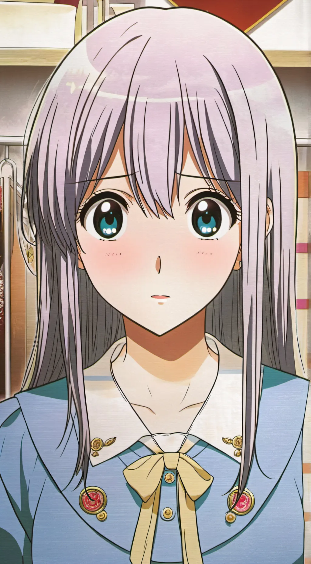 ai character: Sapphire  background