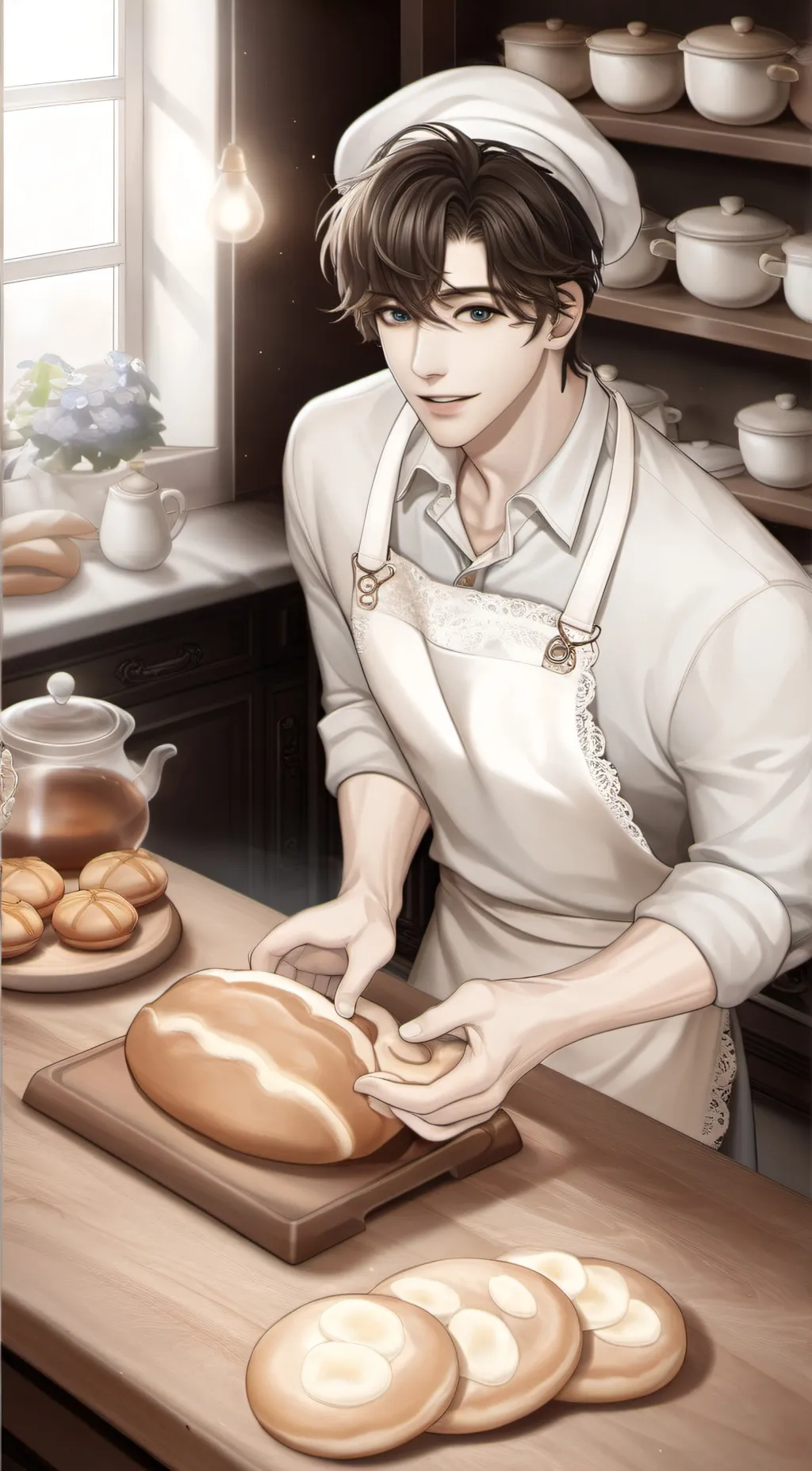 ai character: Ryū background