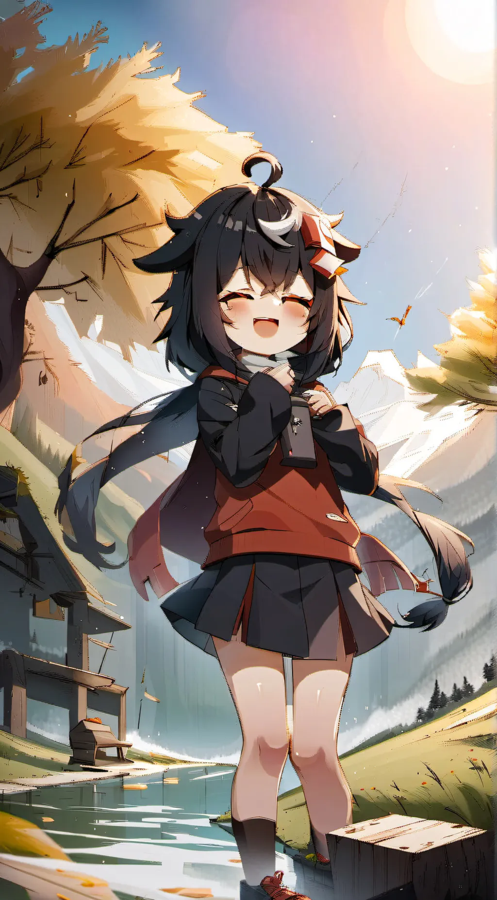ai character: Sarah Pines background