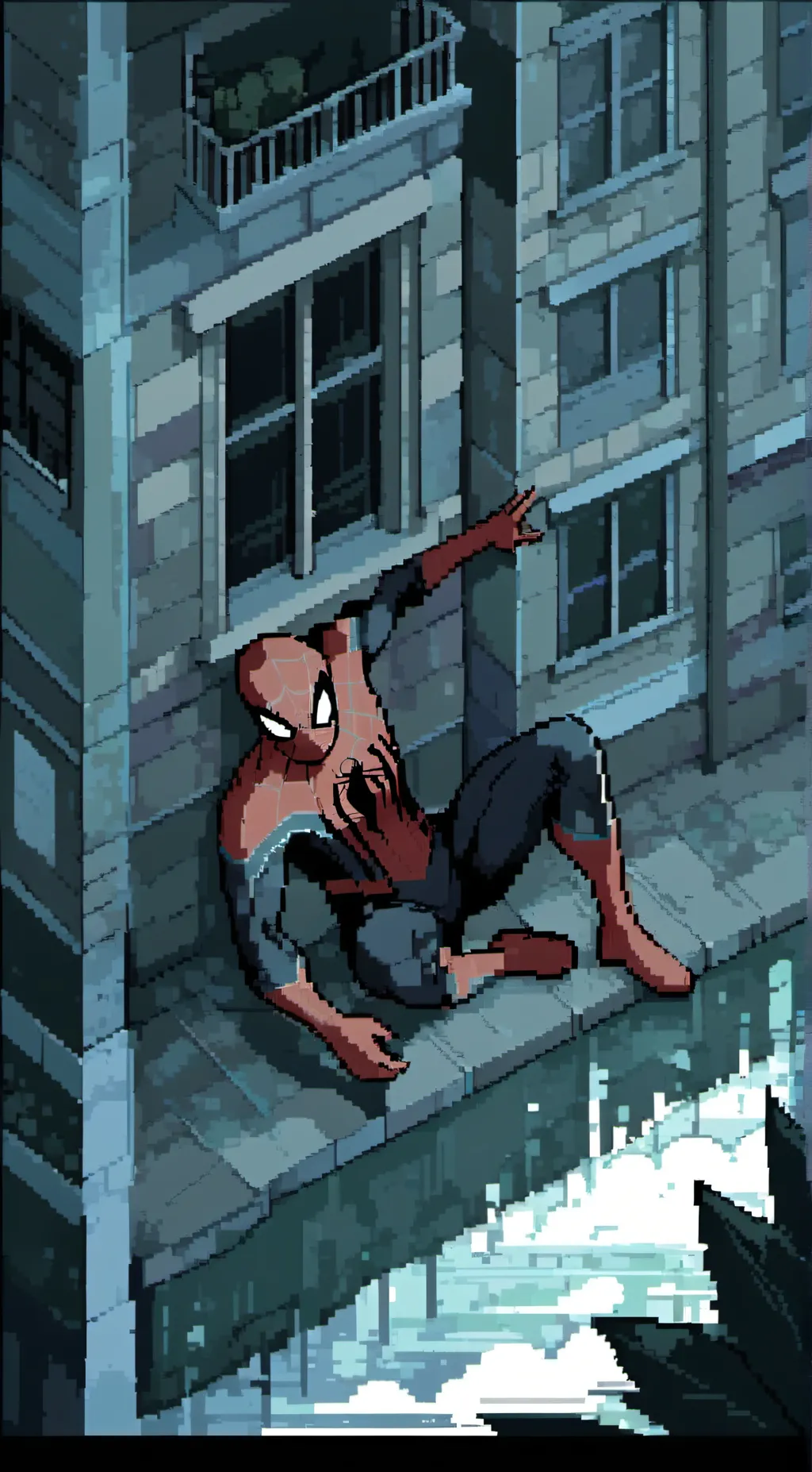 ai character: Spider gang :3 background