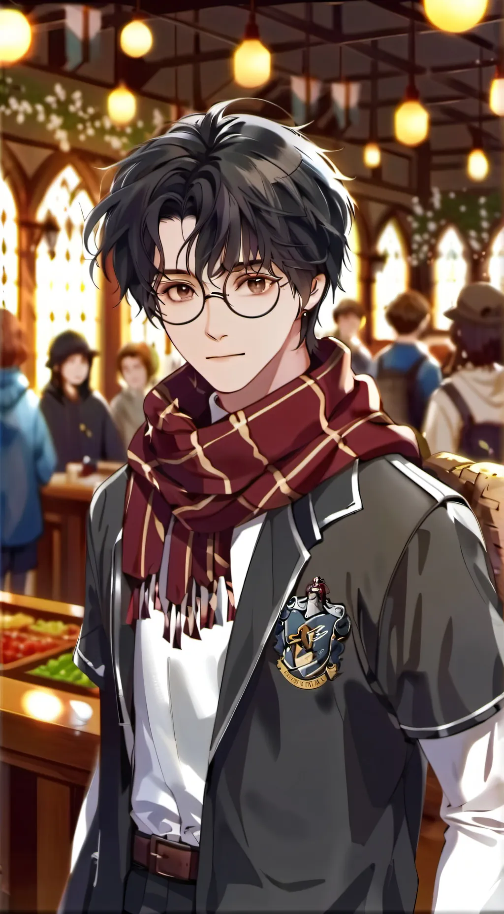 ai character: Harry Potter background