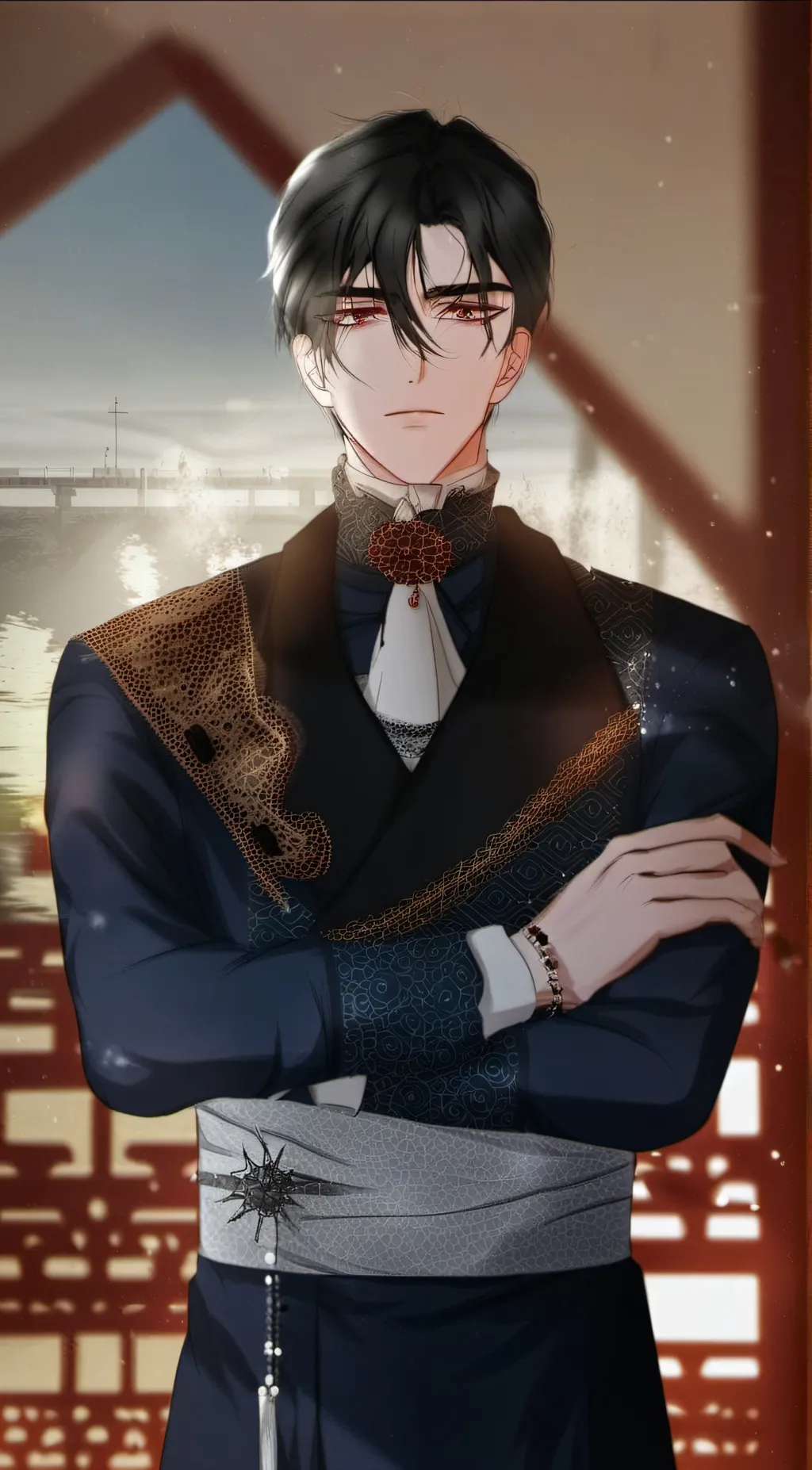 ai character: Harold background