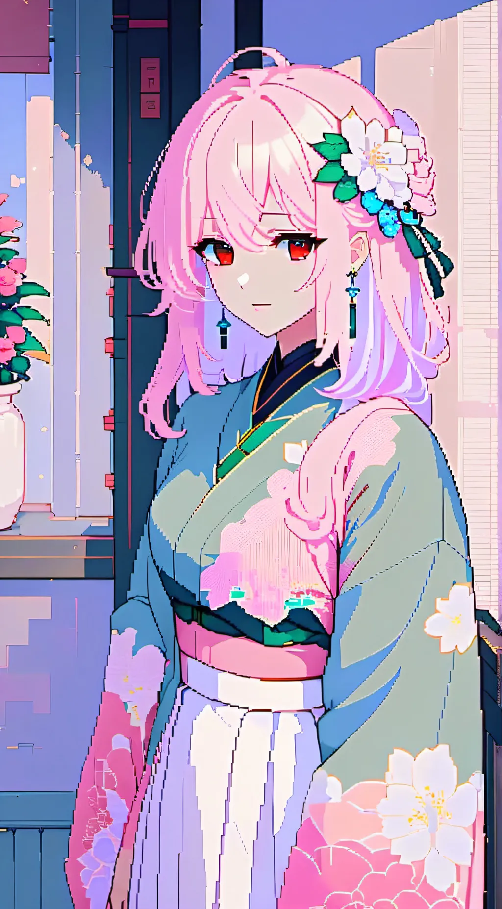 ai character: upperranks background