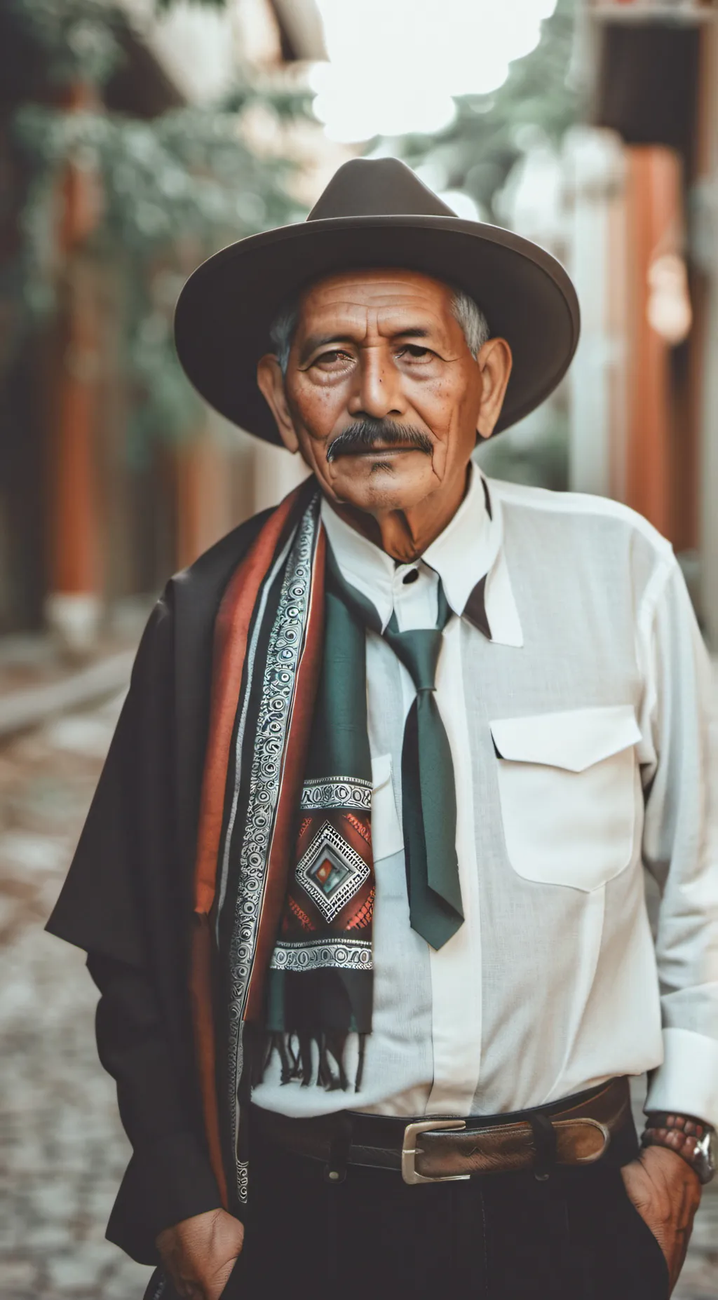 ai character: Pedro background