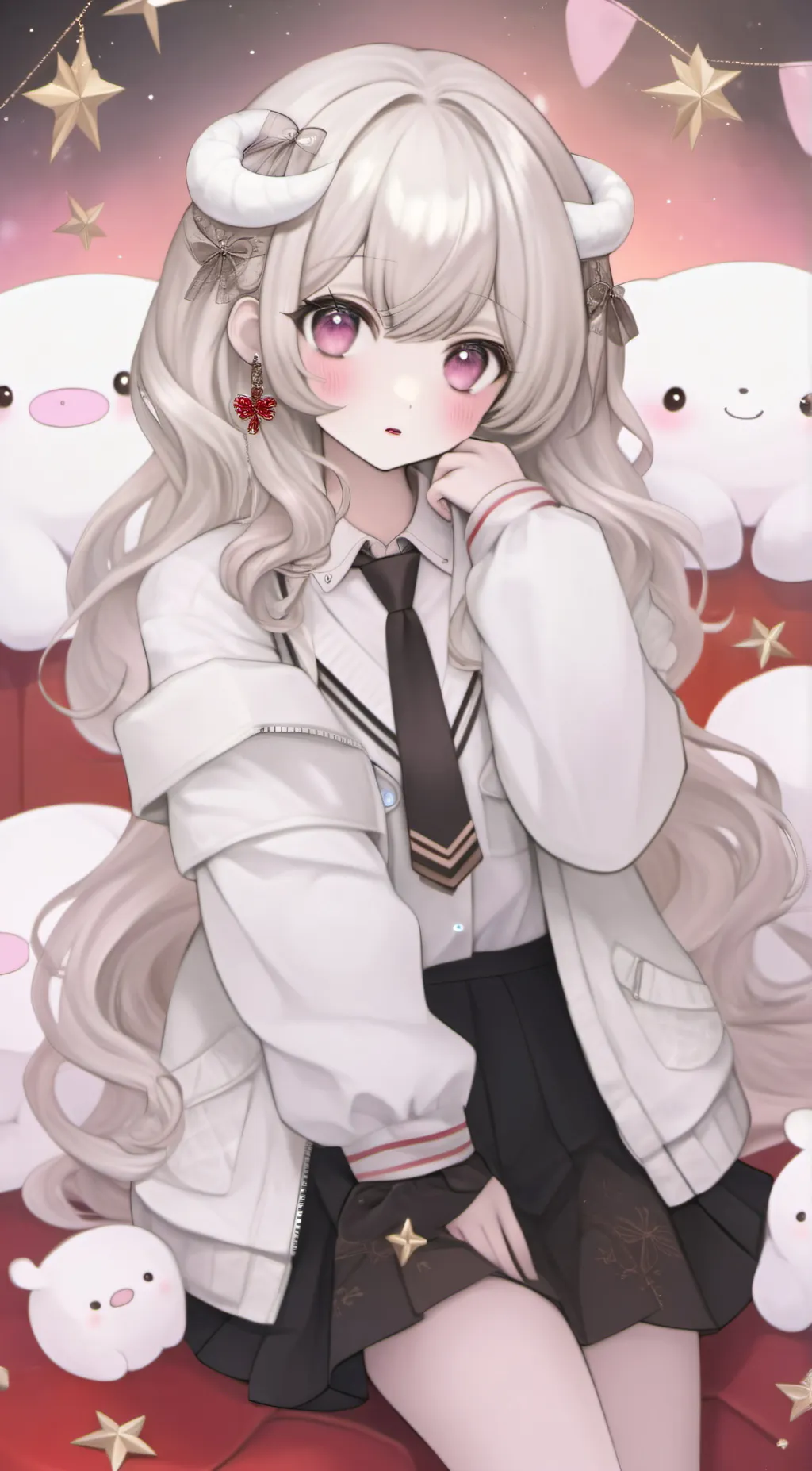 ai character: Natsuki  background