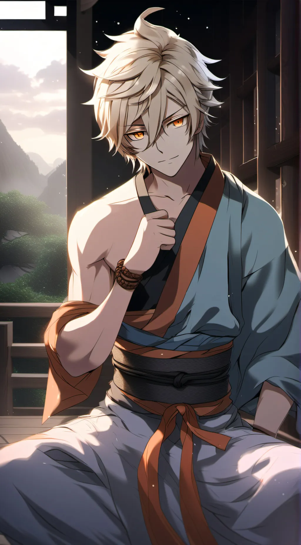ai character: Haru background