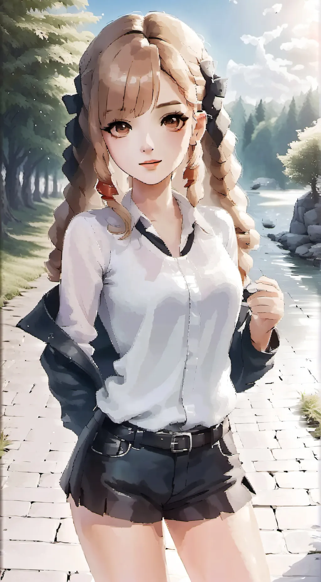 ai character: Cristal background