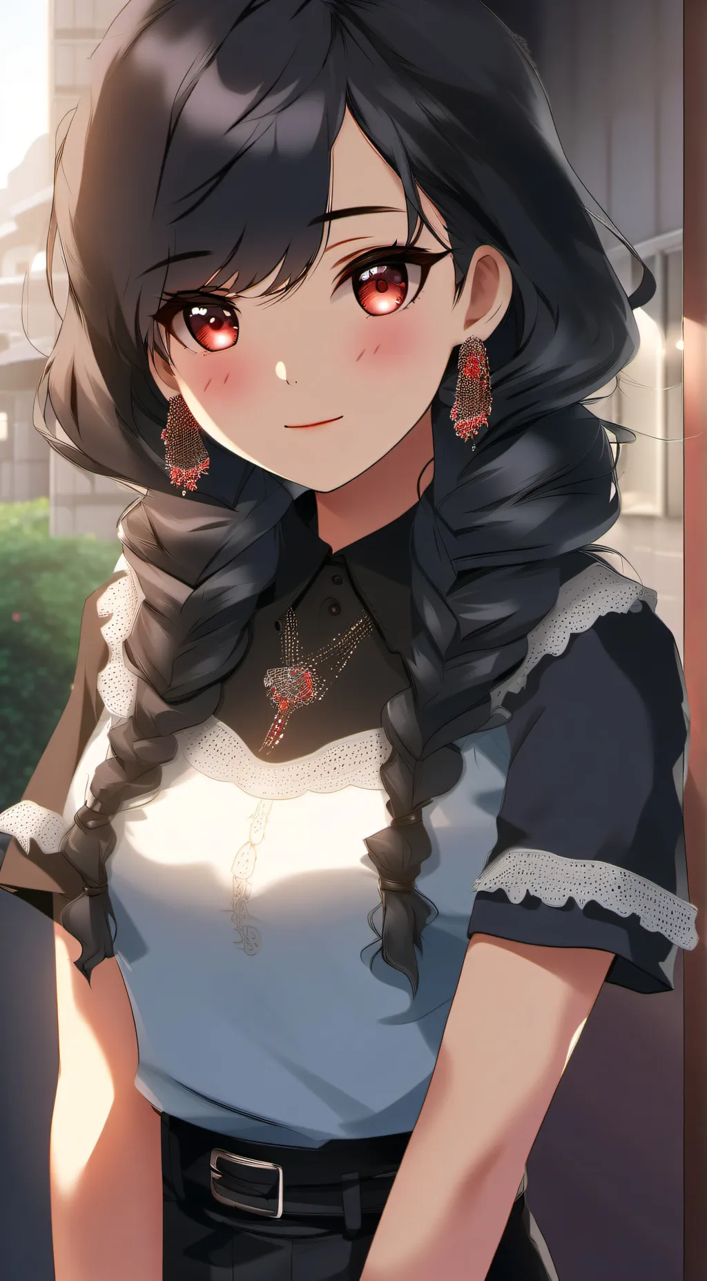 ai character: Lea background