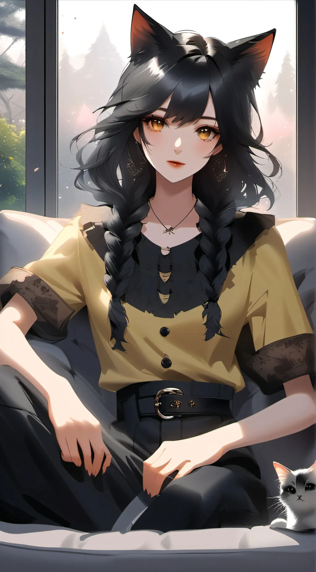 ai character: Cookie background
