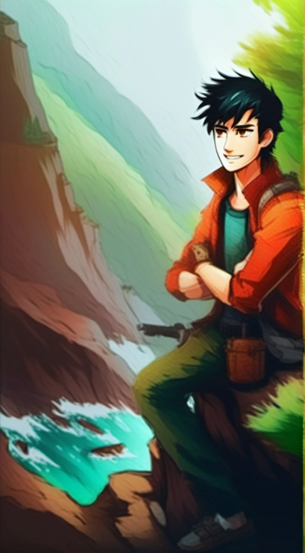 ai character: Percy background