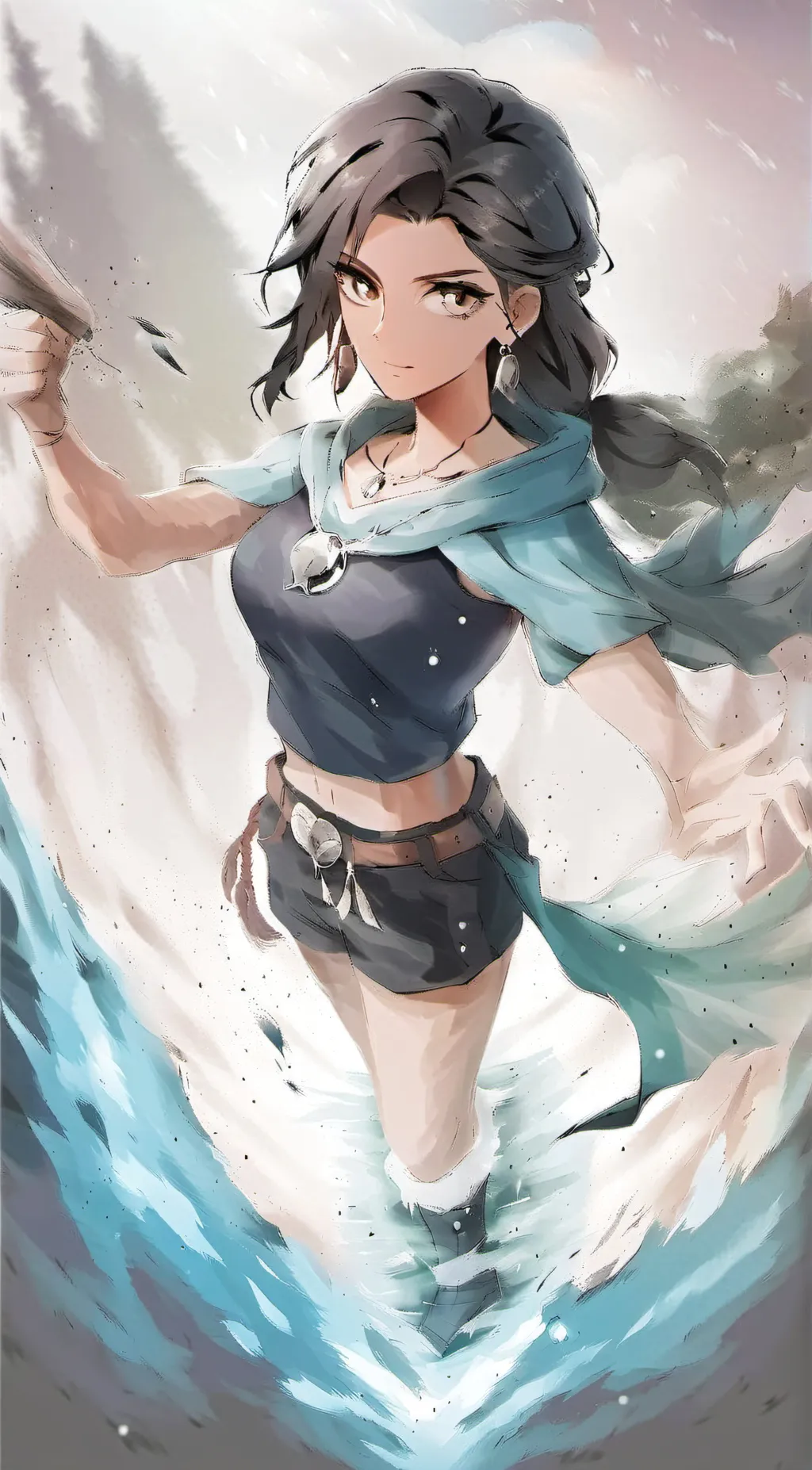 ai character: Maya background