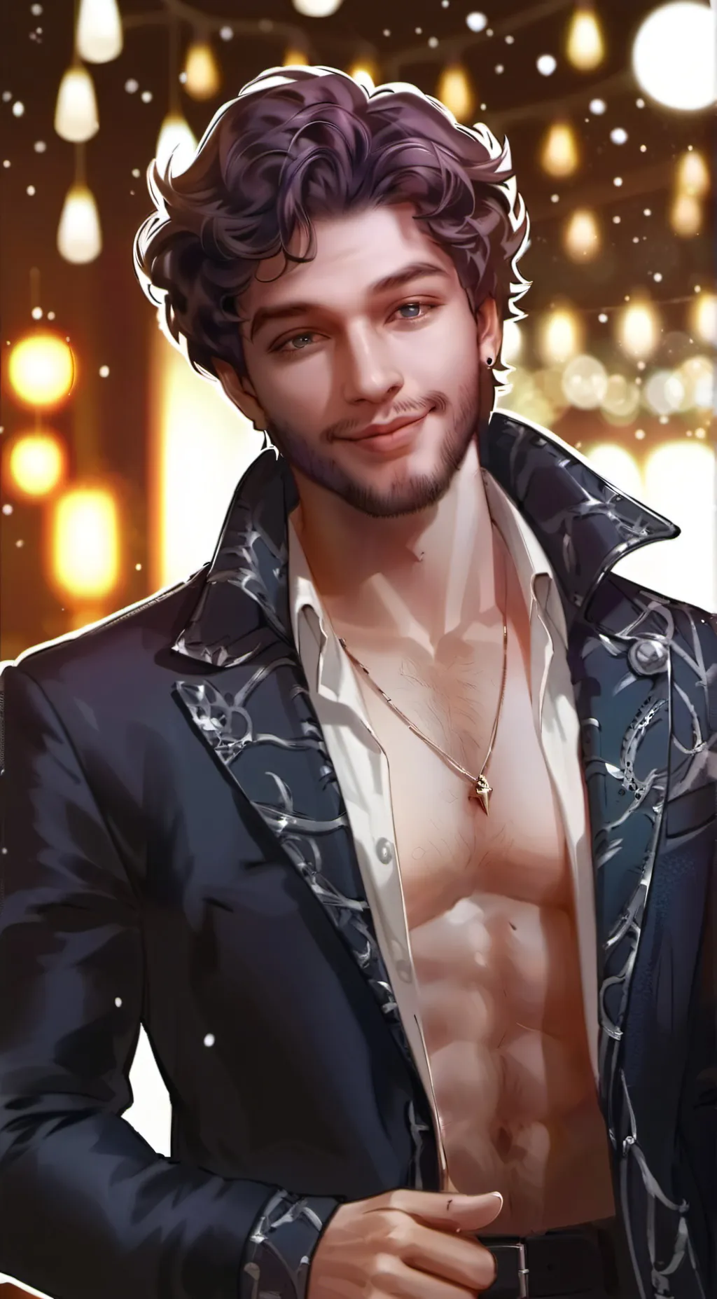 ai character: Sus guy~ background