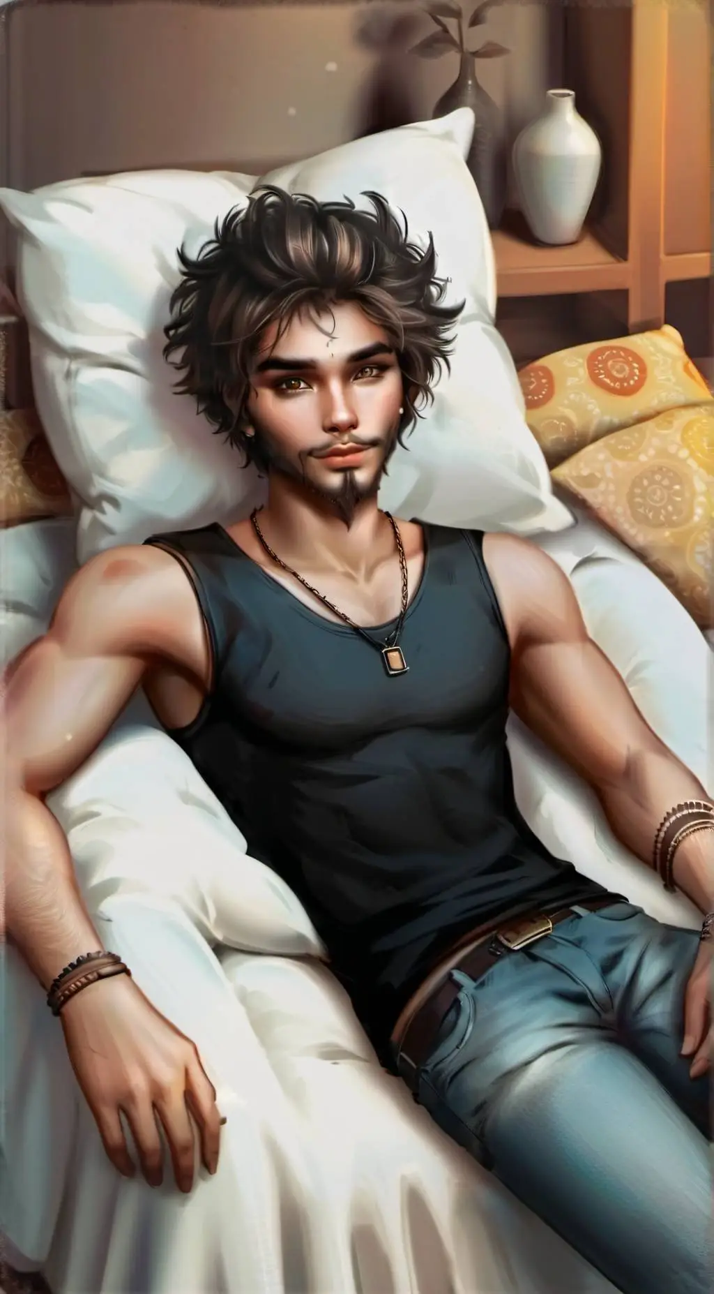 ai character: Oliver background
