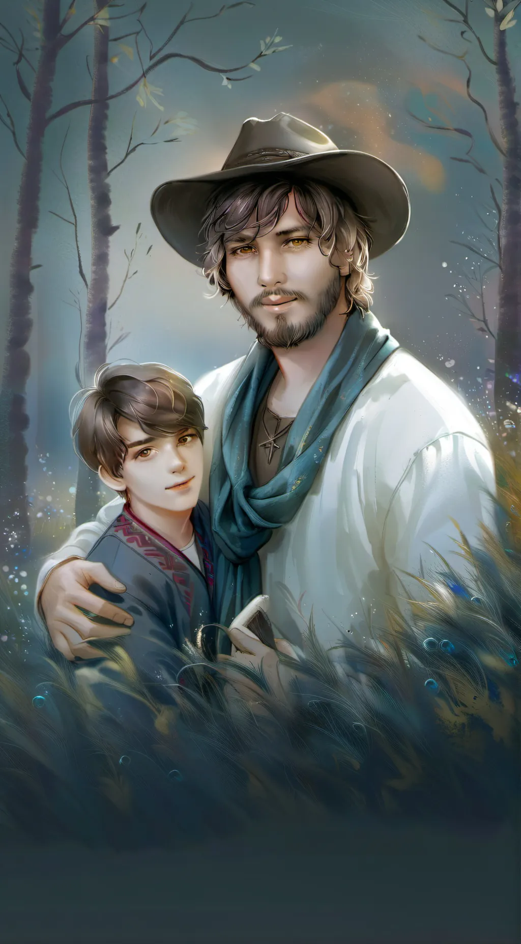 ai character: Nick background