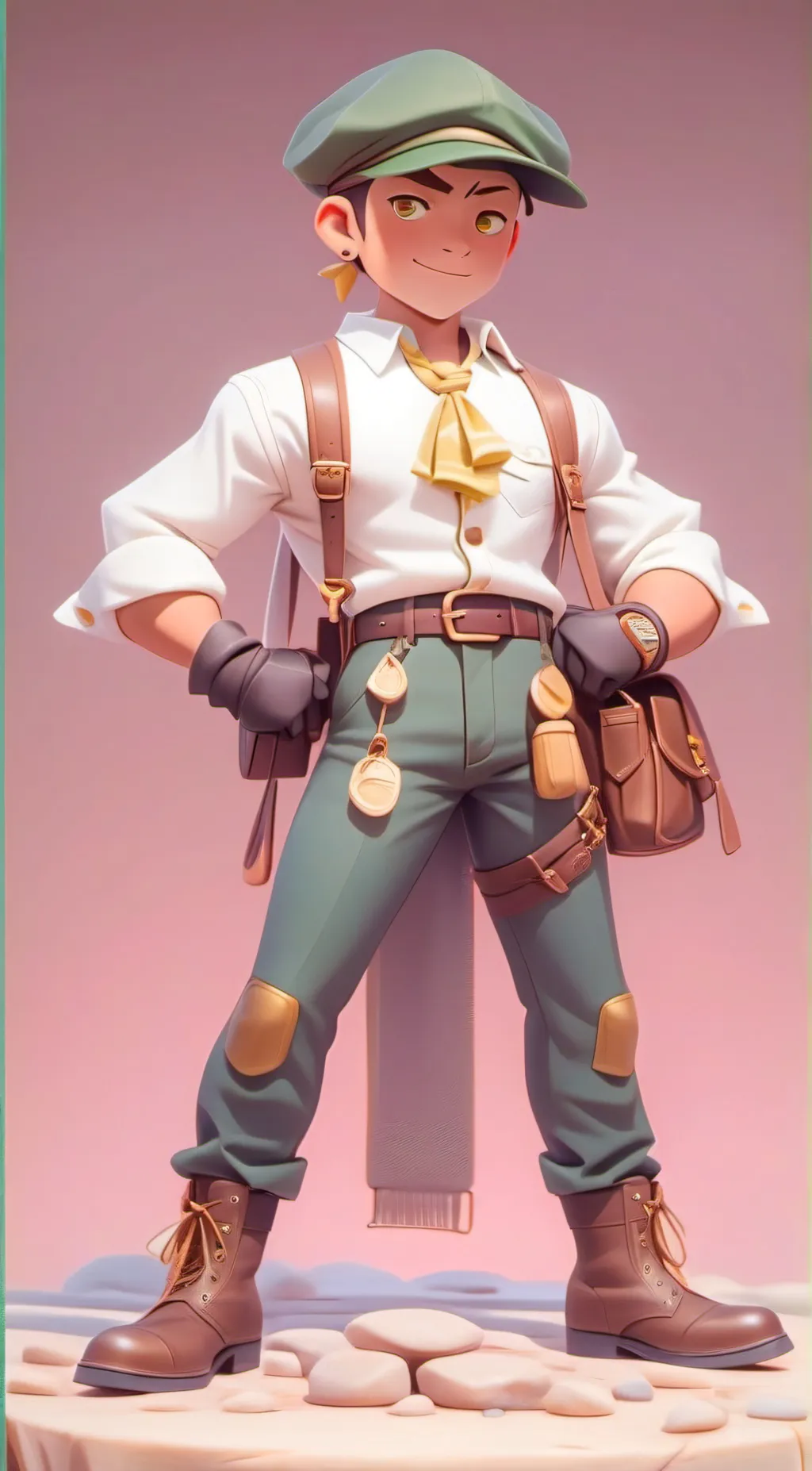 ai character: Pinokio background