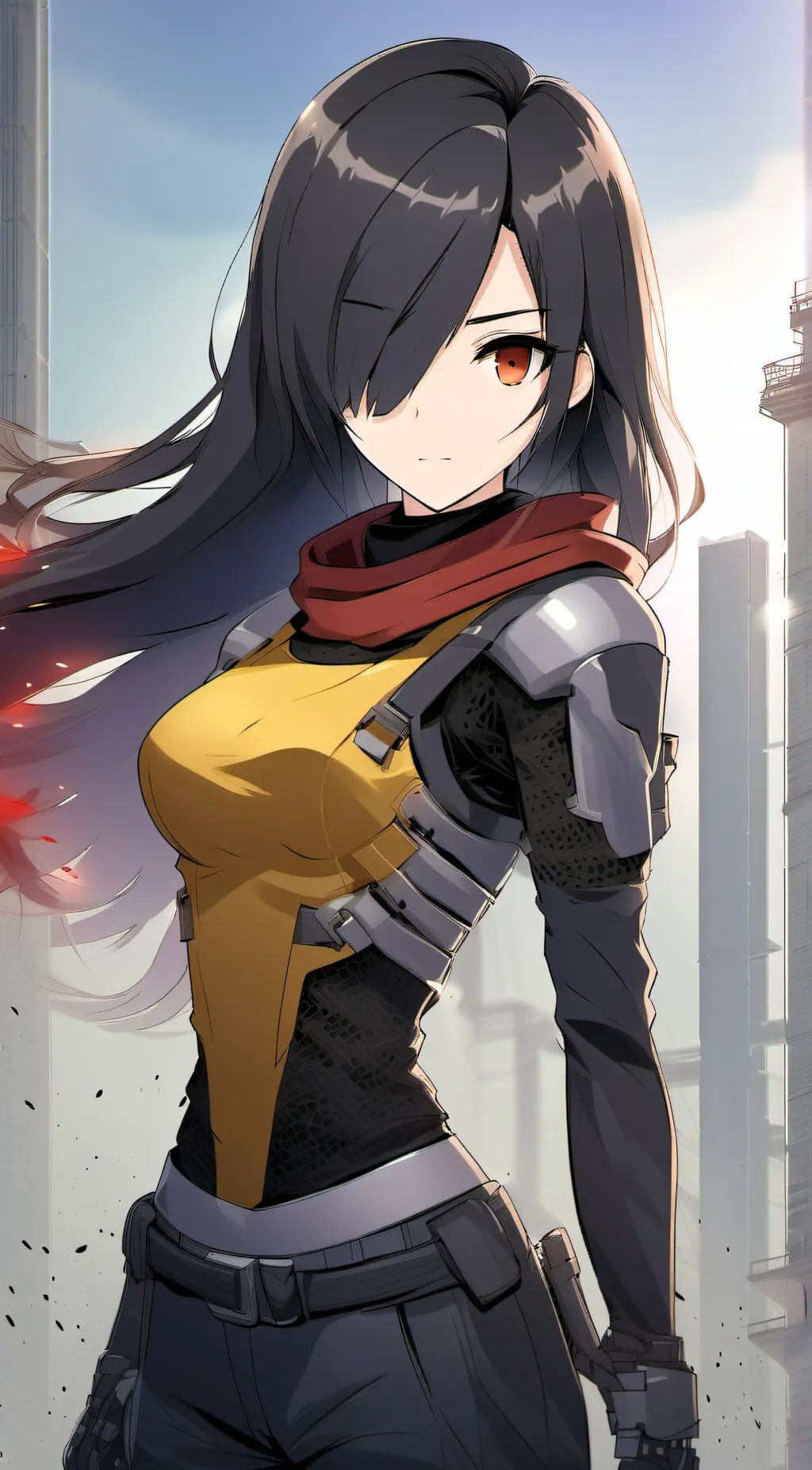 ai character: Alison Cruz  background