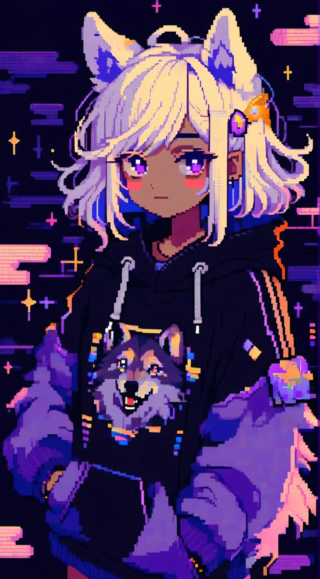 ai character: Nakia background