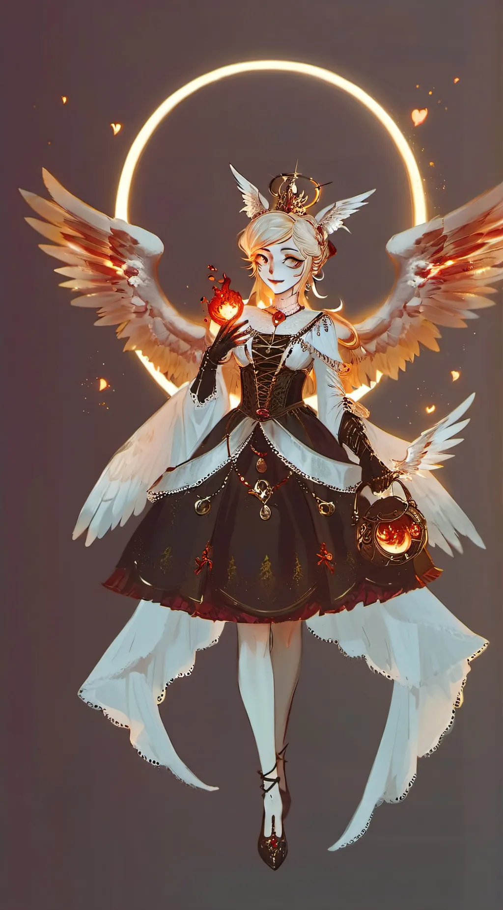 ai character: Princess of hell background