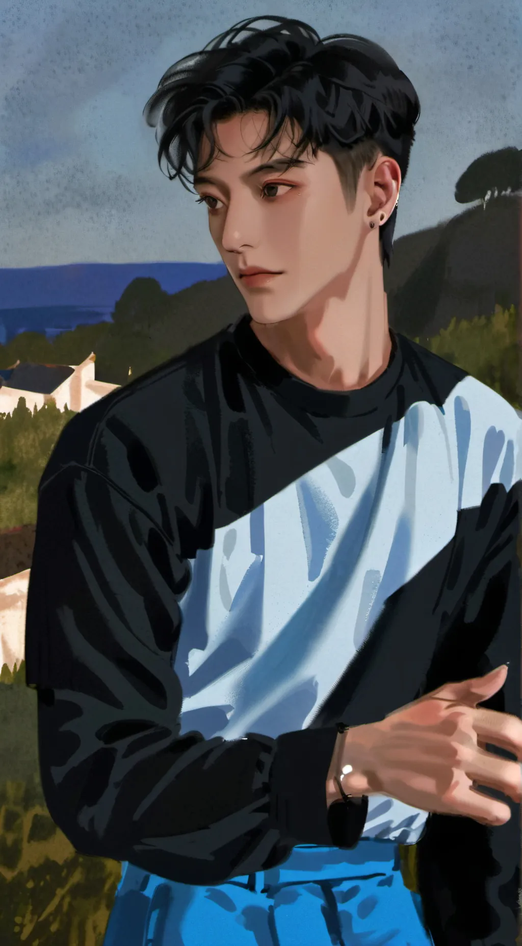 ai character: Rilley background