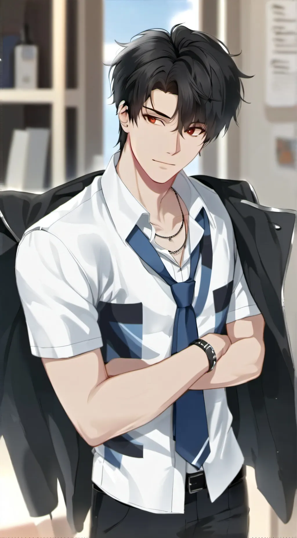 ai character: George  background