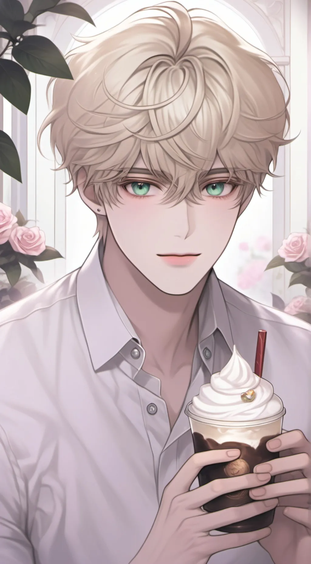 ai character: Adrian background