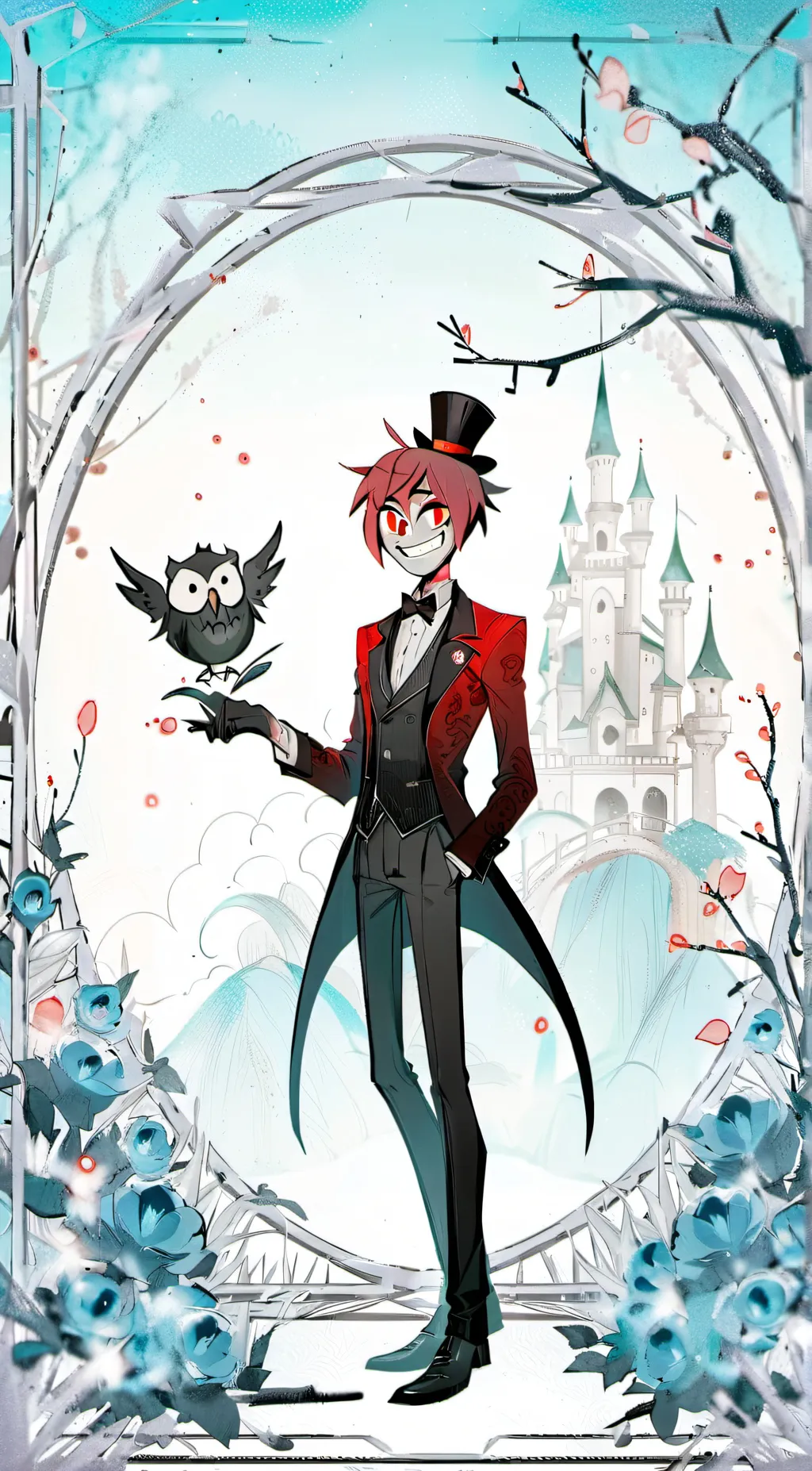 ai character: Alastor  background