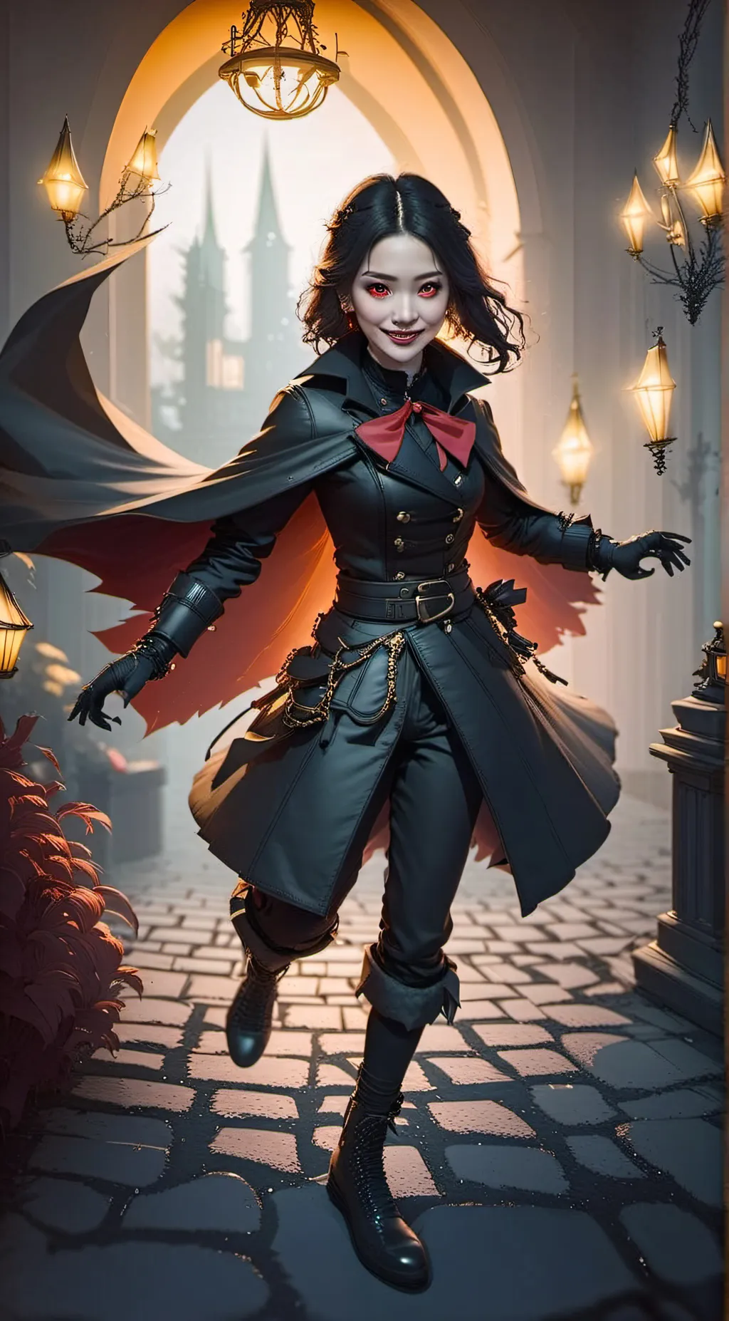 ai character: amyz gasizizy background