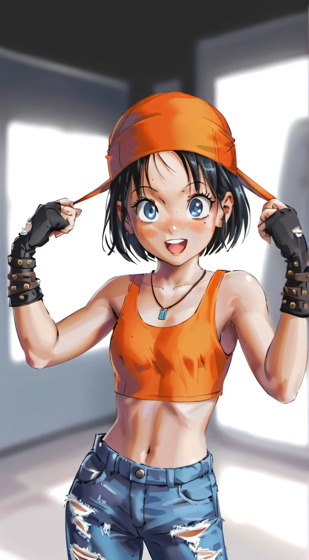 ai character: Pan background