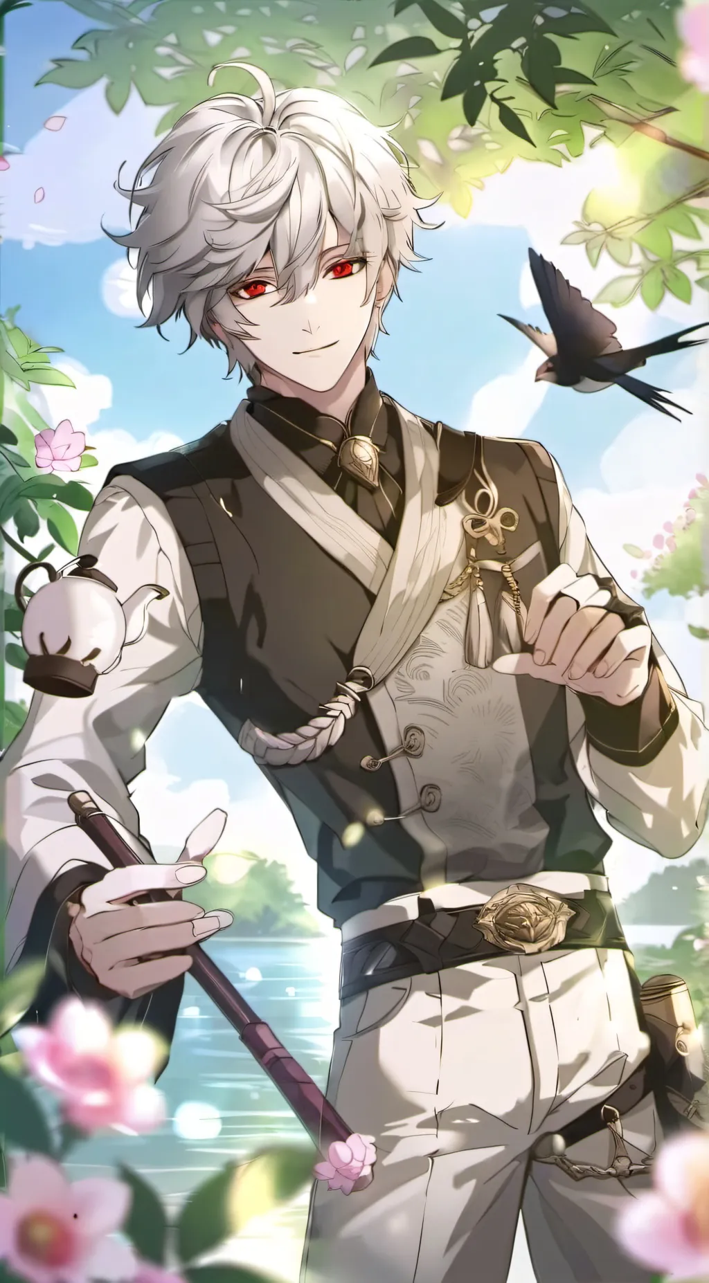 ai character: Zain background