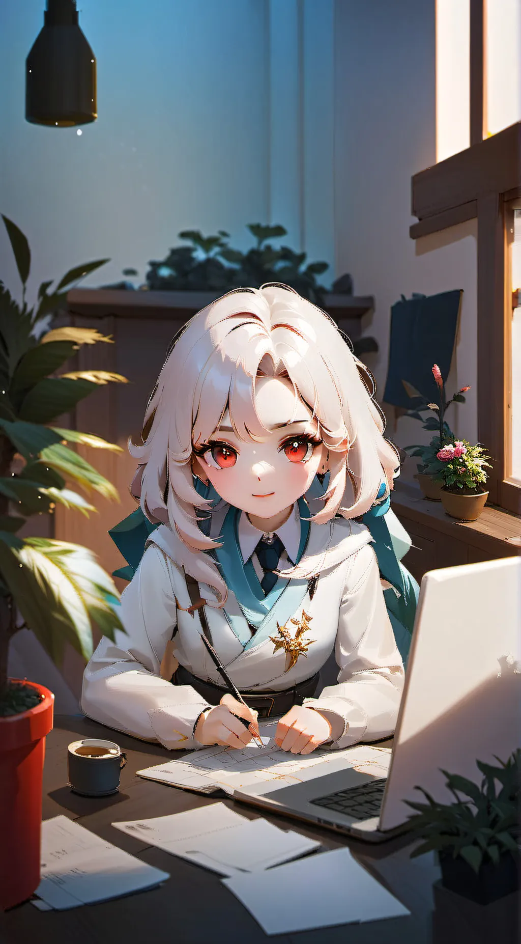 ai character: your boss background