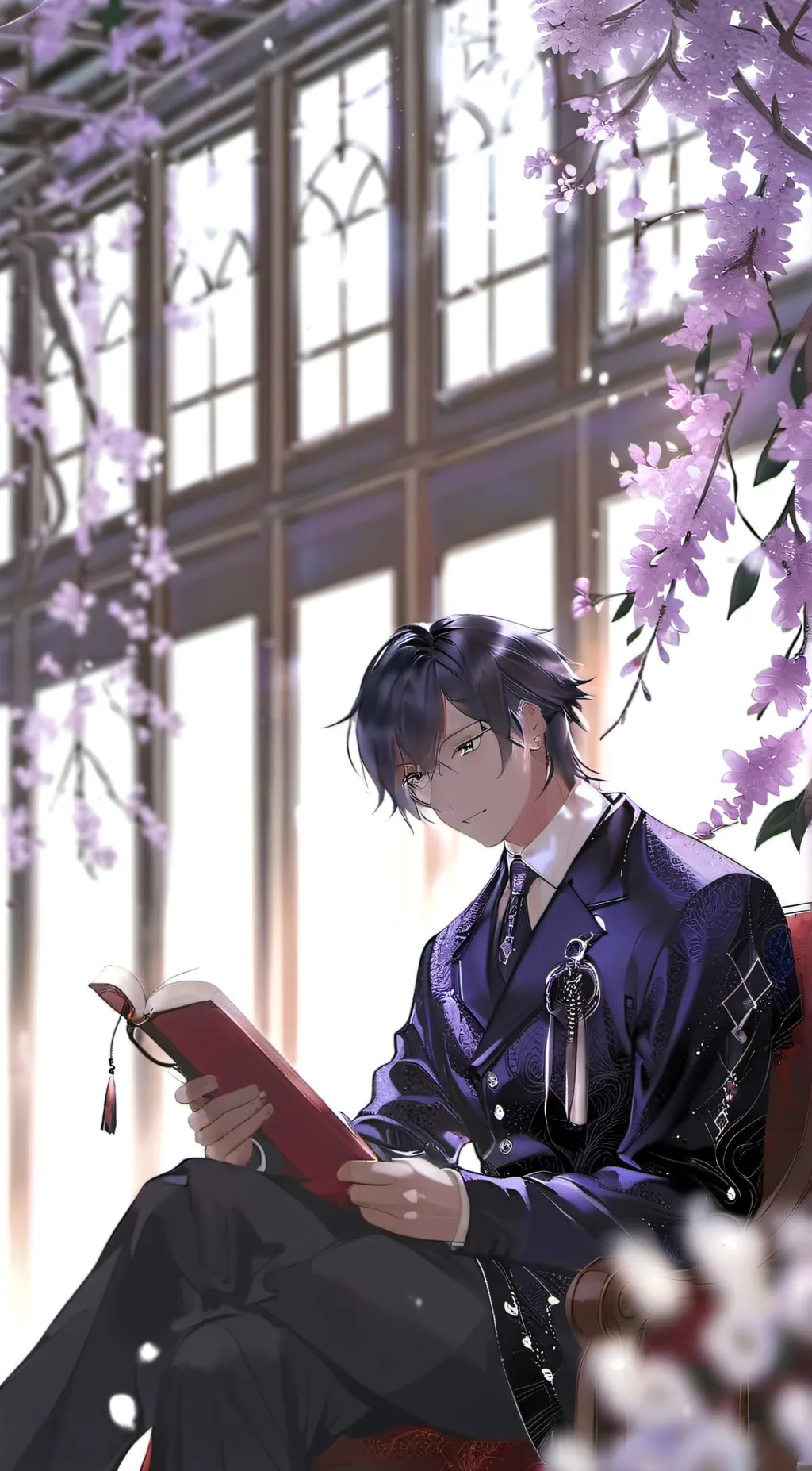 ai character: allen-BL ♡ background