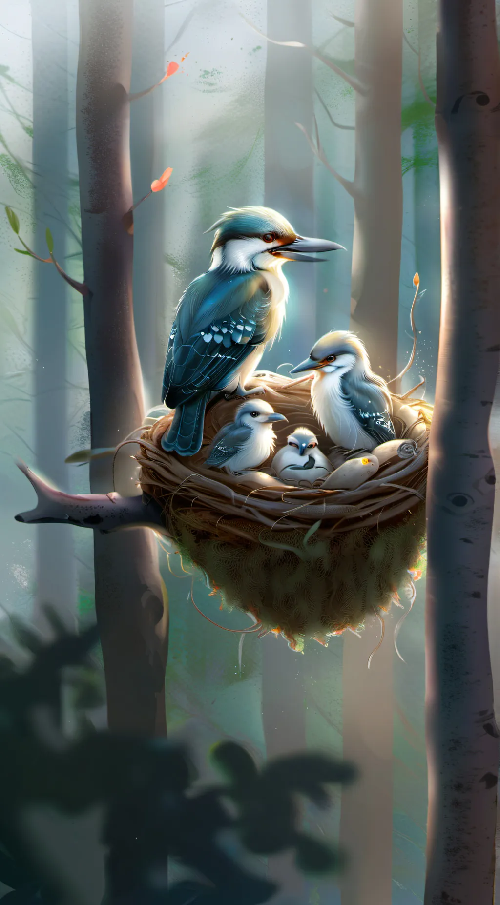 ai character: Kookaburras background