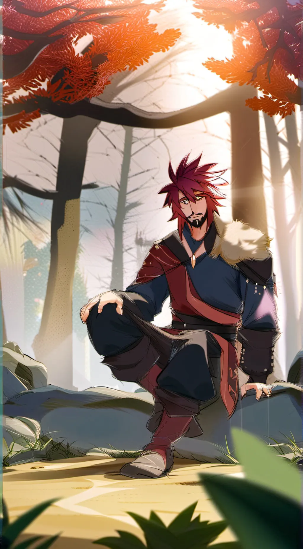 ai character: Alaster background