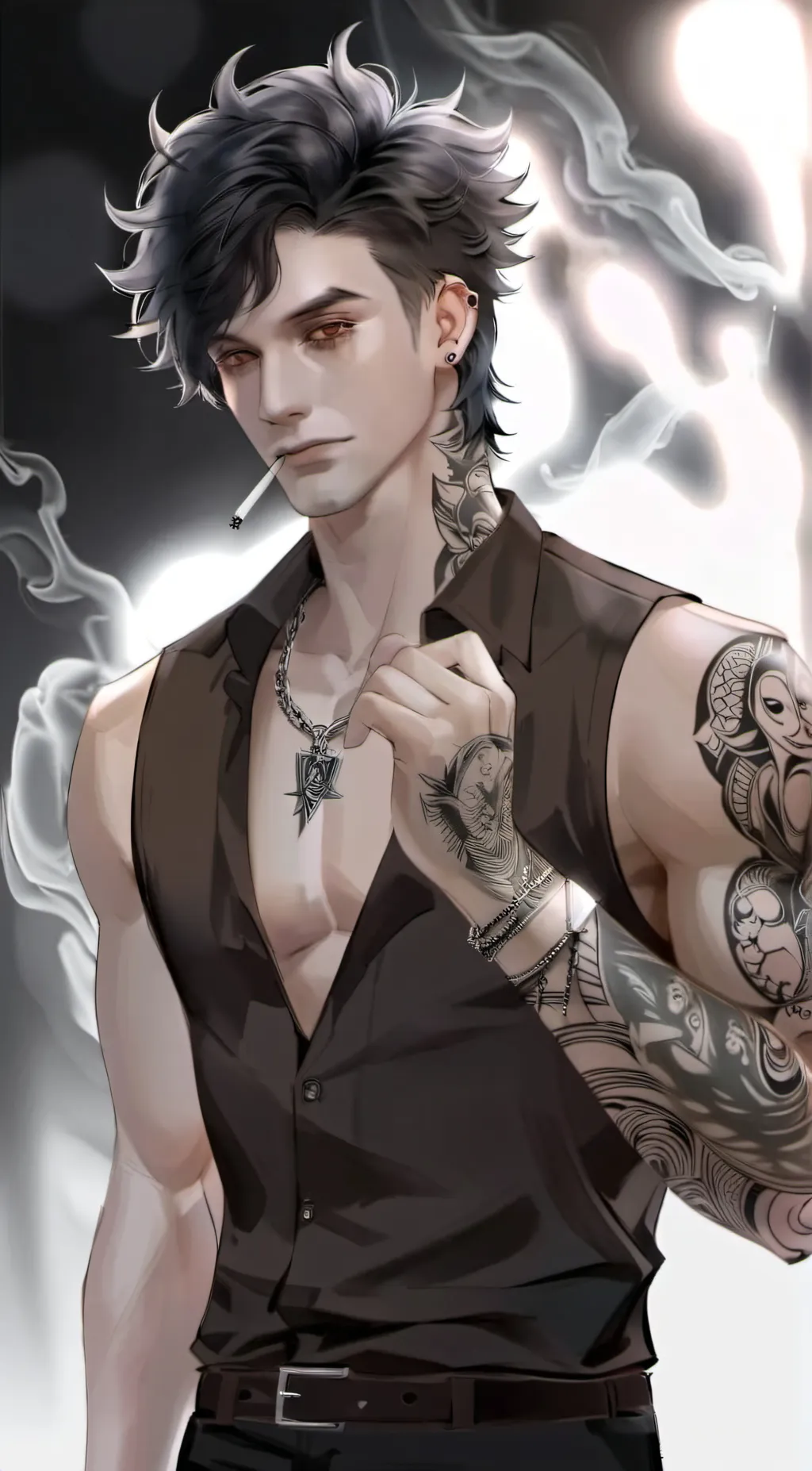 ai character: Malachi  background